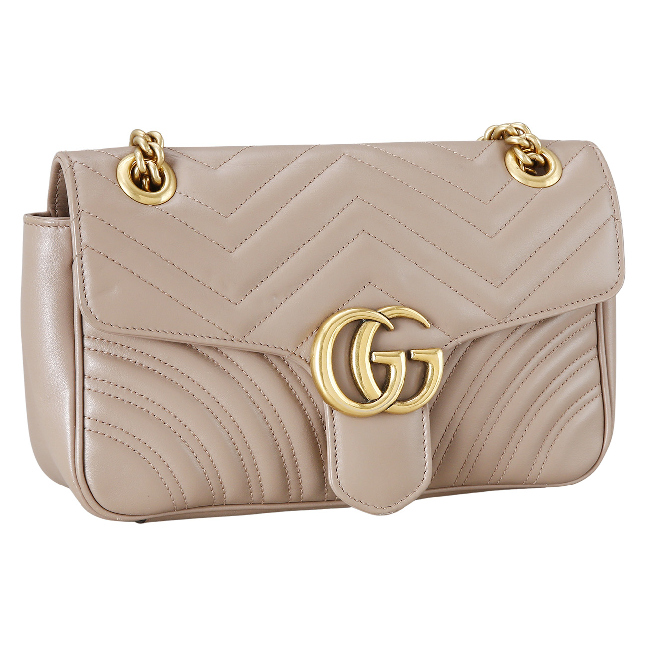 GUCCI(USED)구찌 443497 GG마몽 마틀라세 스몰 체인 백