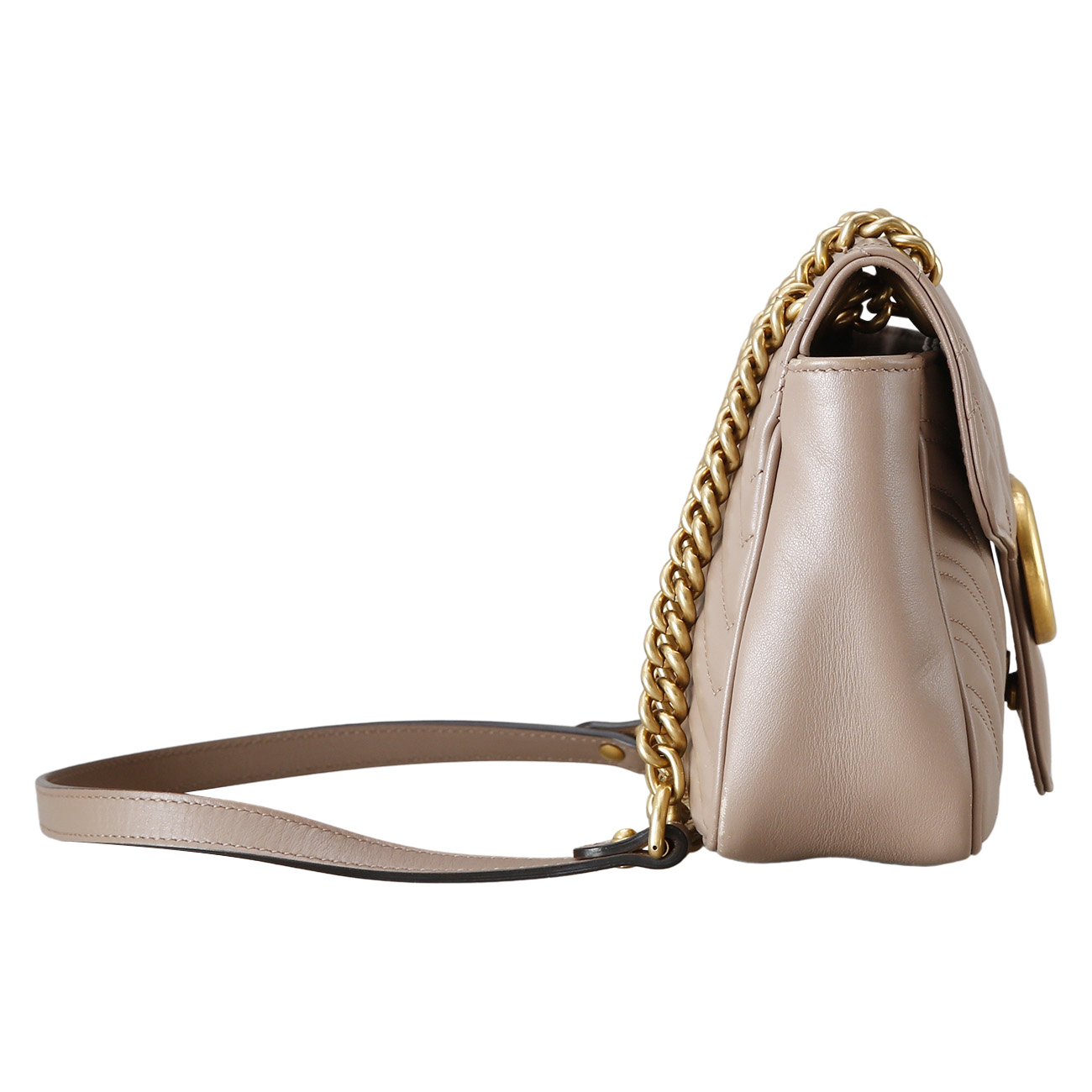 GUCCI(USED)구찌 443497 GG마몽 마틀라세 스몰 체인 백