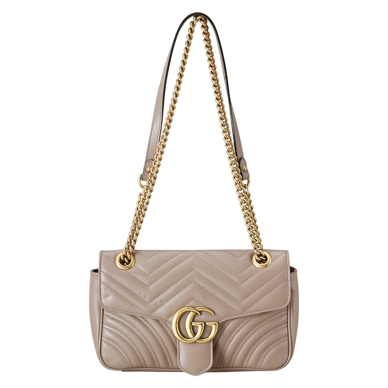 GUCCI(USED)구찌 443497 GG마몽 마틀라세 스몰 체인 백