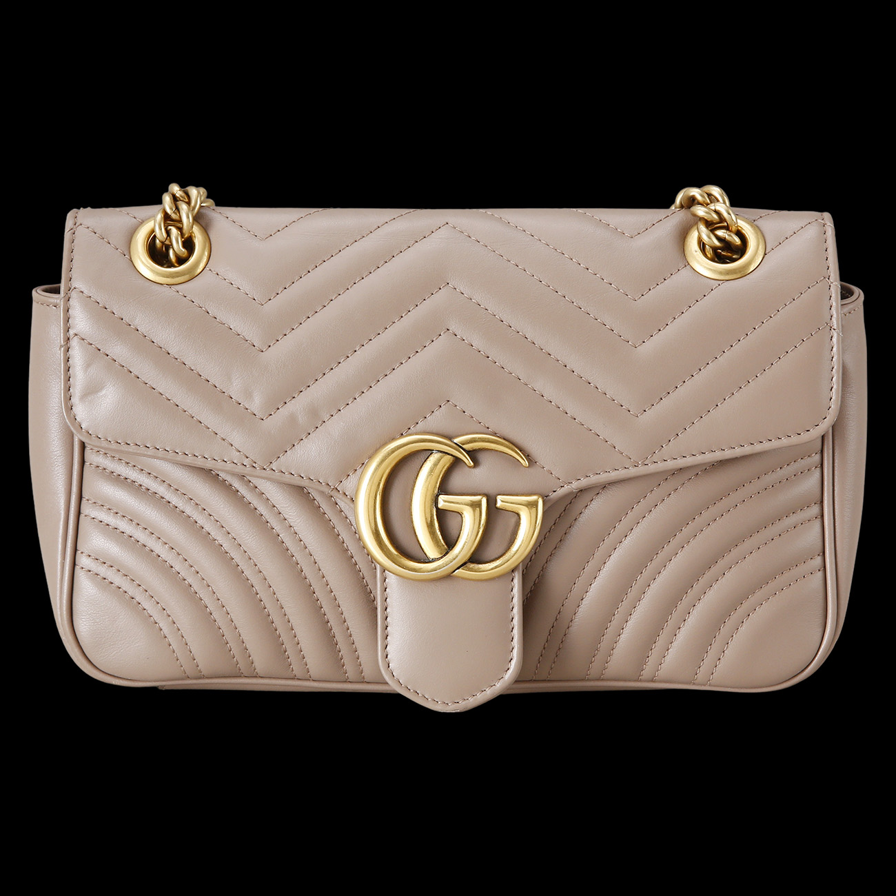 GUCCI(USED)구찌 443497 GG마몽 마틀라세 스몰 체인 백