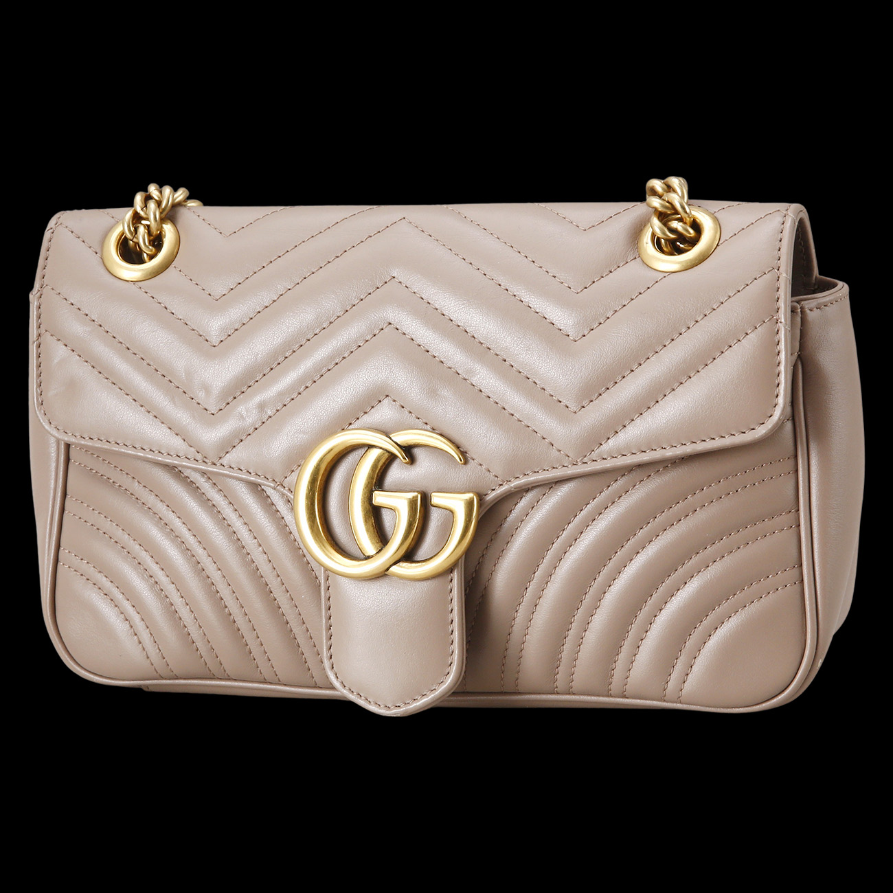 GUCCI(USED)구찌 443497 GG마몽 마틀라세 스몰 체인 백