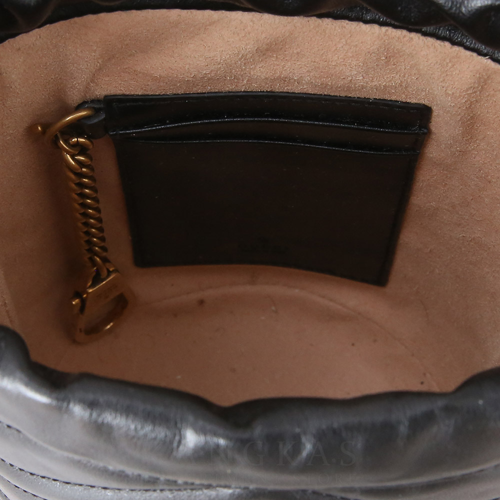 GUCCI(USED)구찌 575163 GG마몽 미니 버킷백