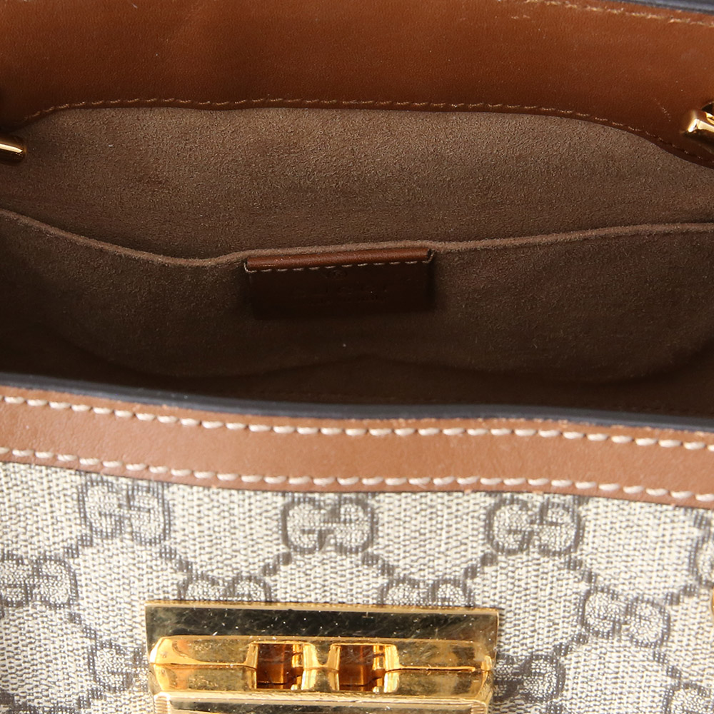 GUCCI(USED)구찌 498156 패드락 GG 체인 숄더백