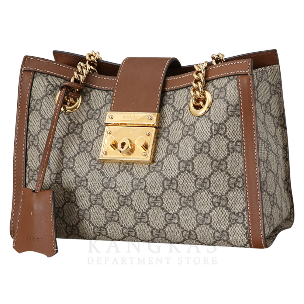 GUCCI(USED)구찌 498156 패드락 GG 체인 숄더백