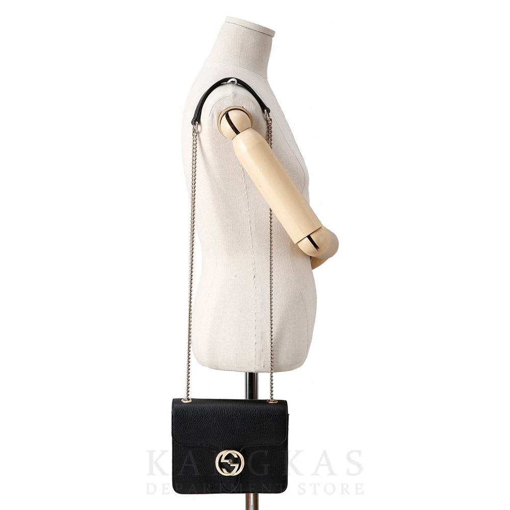 GUCCI(USED)구찌 510304 인터로킹 GG 체인백