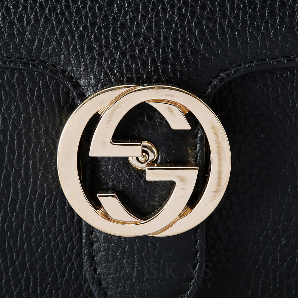 GUCCI(USED)구찌 510304 인터로킹 GG 체인백