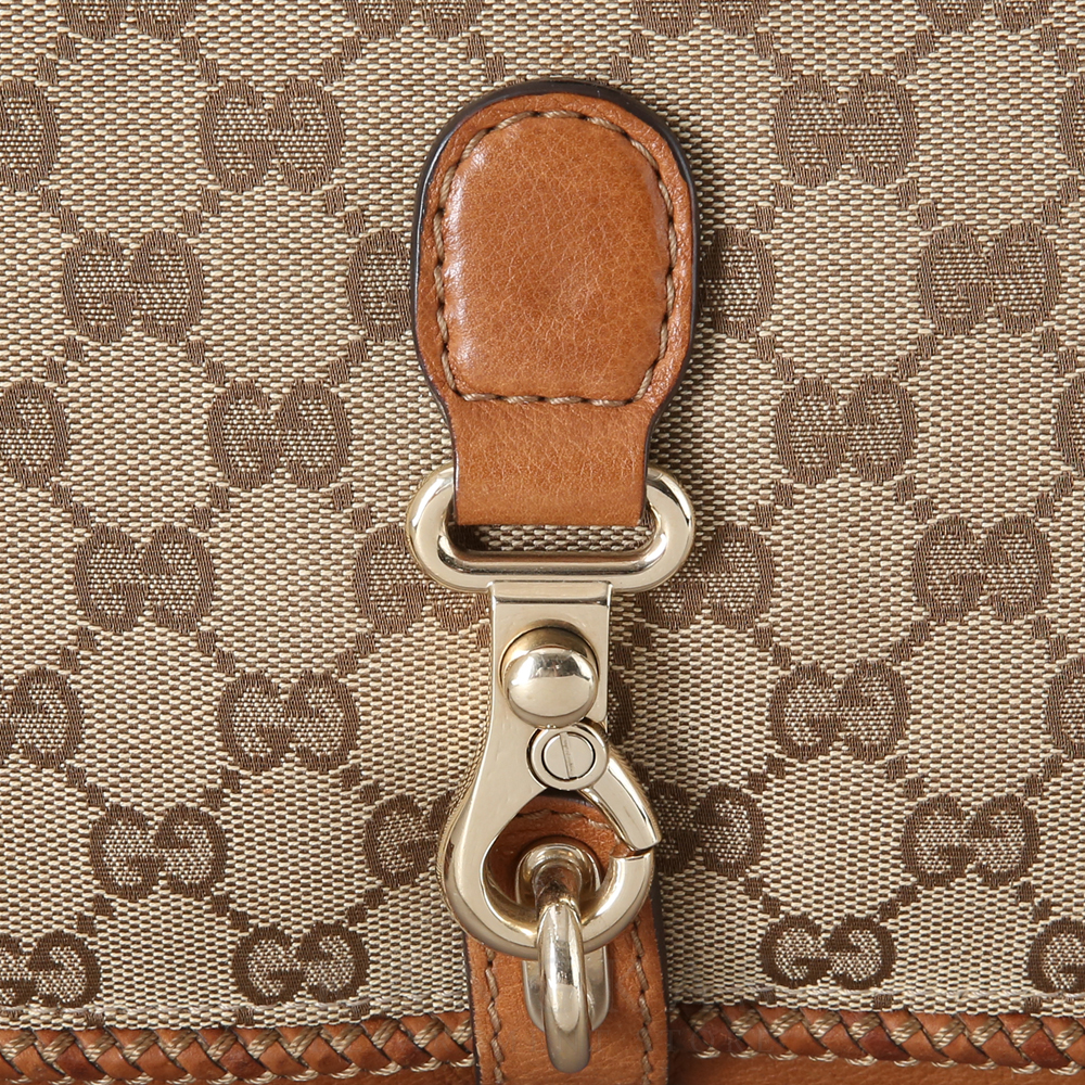 GUCCI(USED)구찌 257024 자카드 태슬 트리오 크로스백