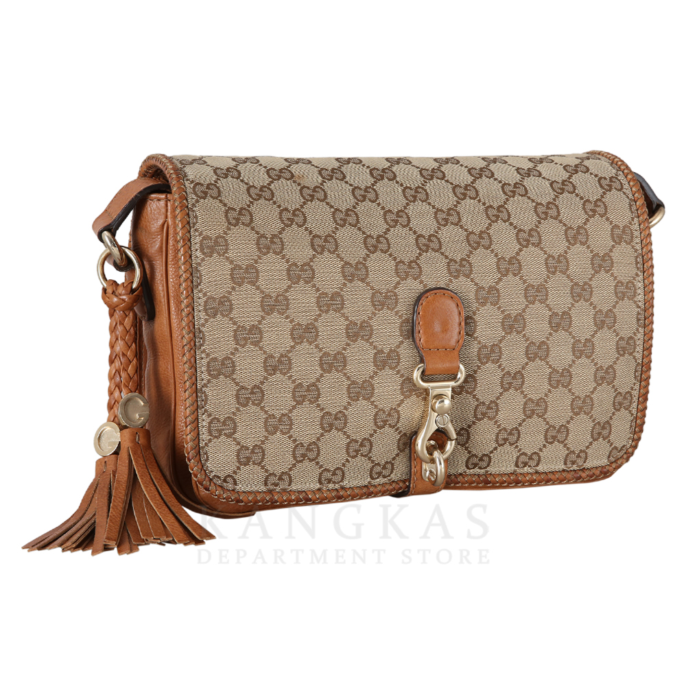 GUCCI(USED)구찌 257024 자카드 태슬 트리오 크로스백