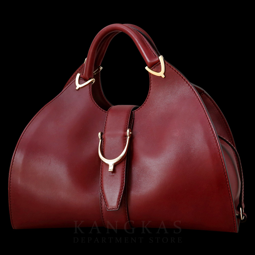 GUCCI(USED)구찌 277514 레더 탑핸들백