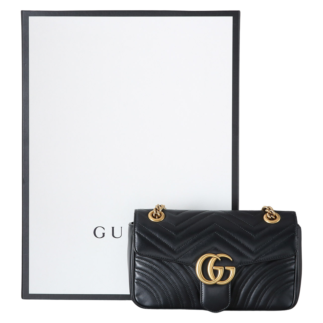 GUCCI(USED)구찌 443497 GG마몽 마틀라세 스몰 체인 백