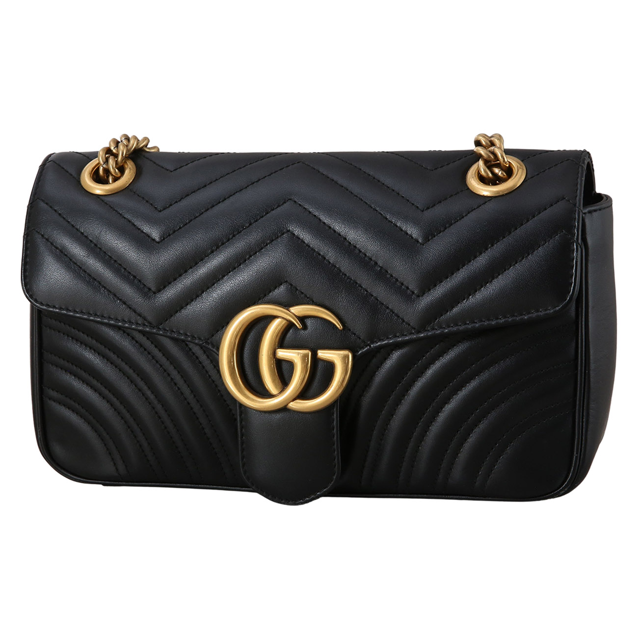 GUCCI(USED)구찌 443497 GG마몽 마틀라세 스몰 체인 백