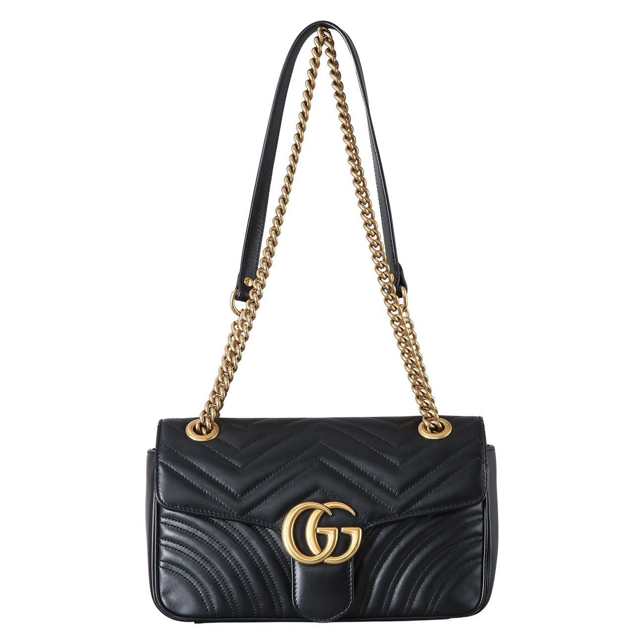 GUCCI(USED)구찌 443497 GG마몽 마틀라세 스몰 체인 백
