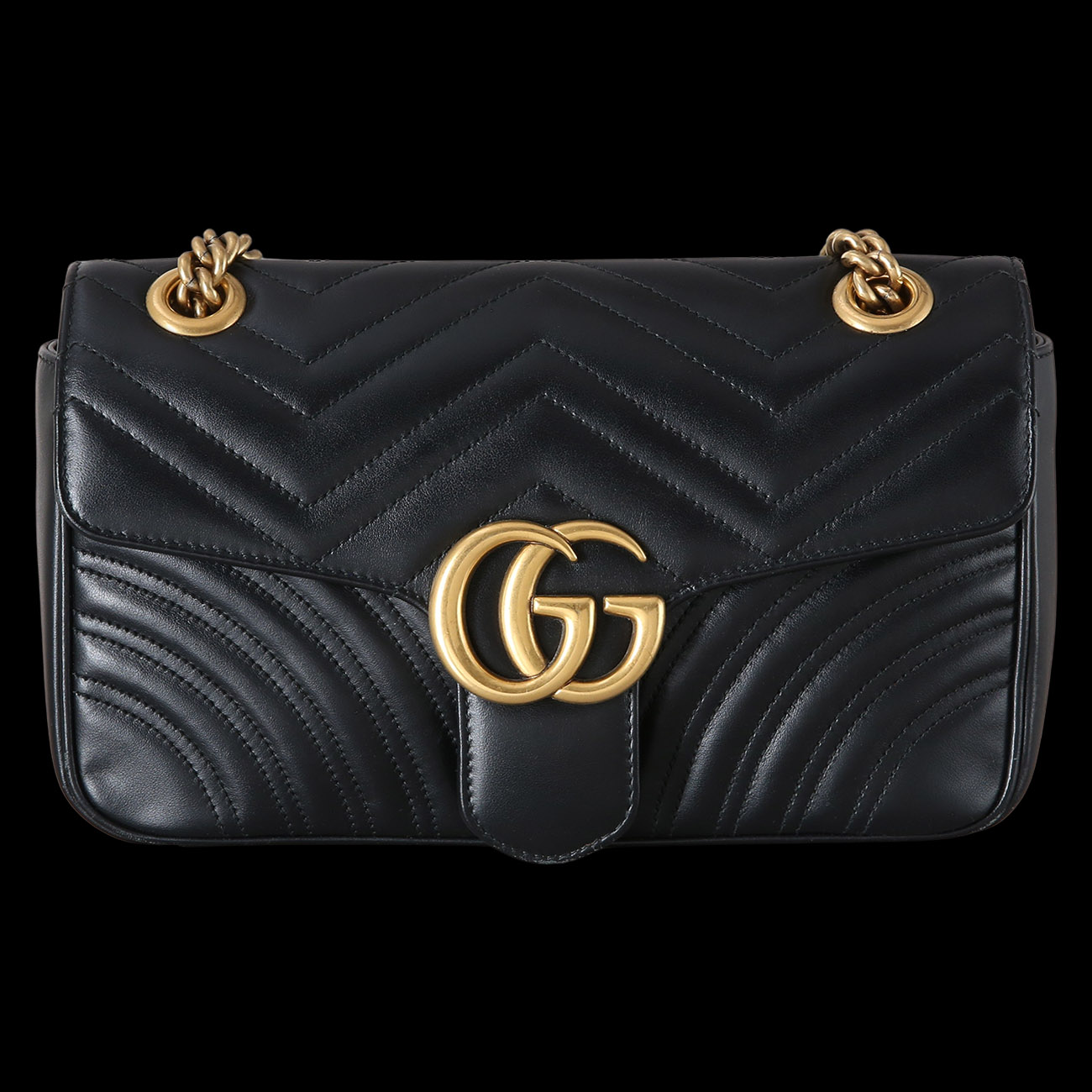 GUCCI(USED)구찌 443497 GG마몽 마틀라세 스몰 체인 백