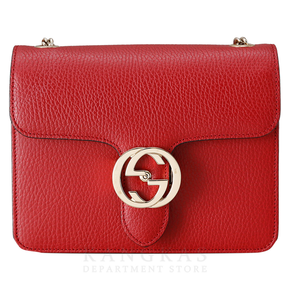 GUCCI(USED)구찌 510304 인터로킹 GG 체인백