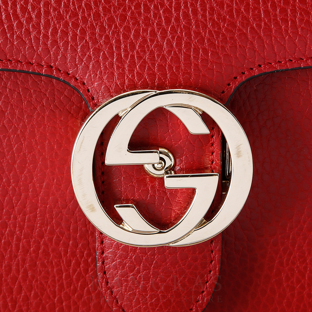 GUCCI(USED)구찌 510304 인터로킹 GG 체인백