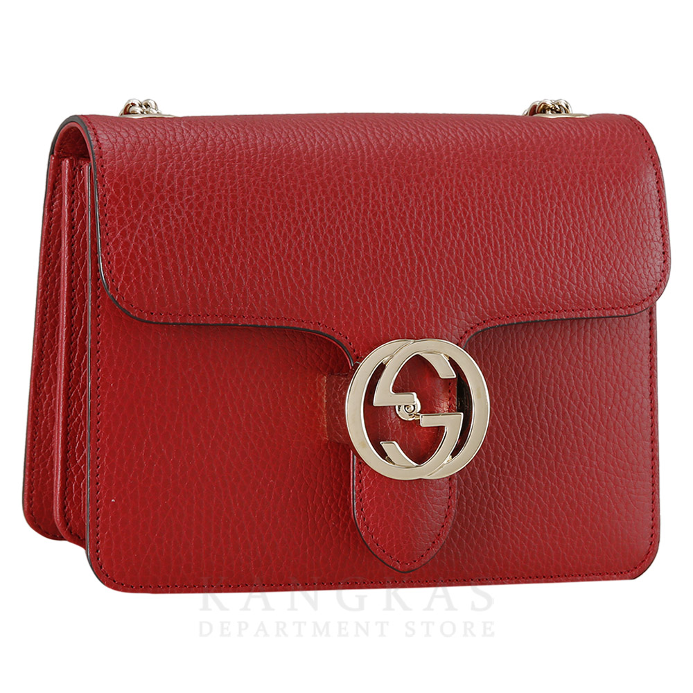 GUCCI(USED)구찌 510304 인터로킹 GG 체인백