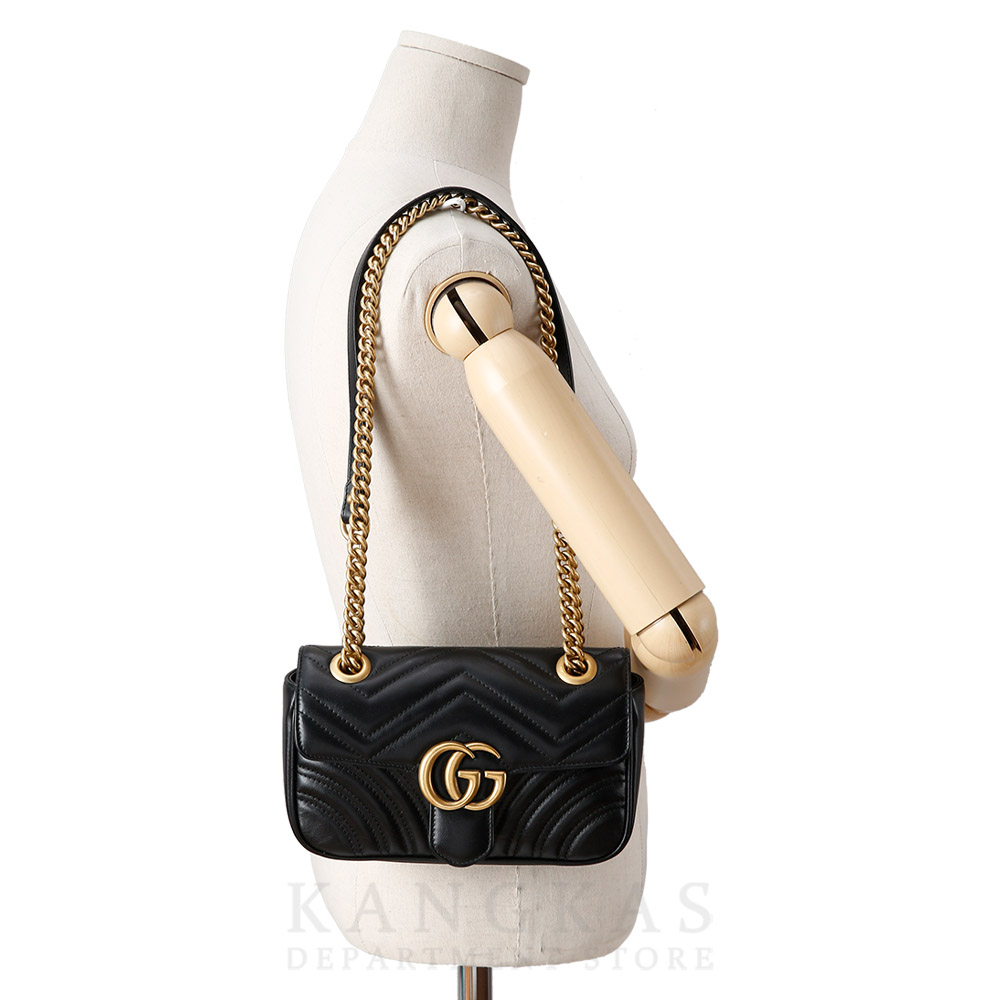 GUCCI(USED)구찌 446744 GG마몽 마틀라세 미니 숄더백