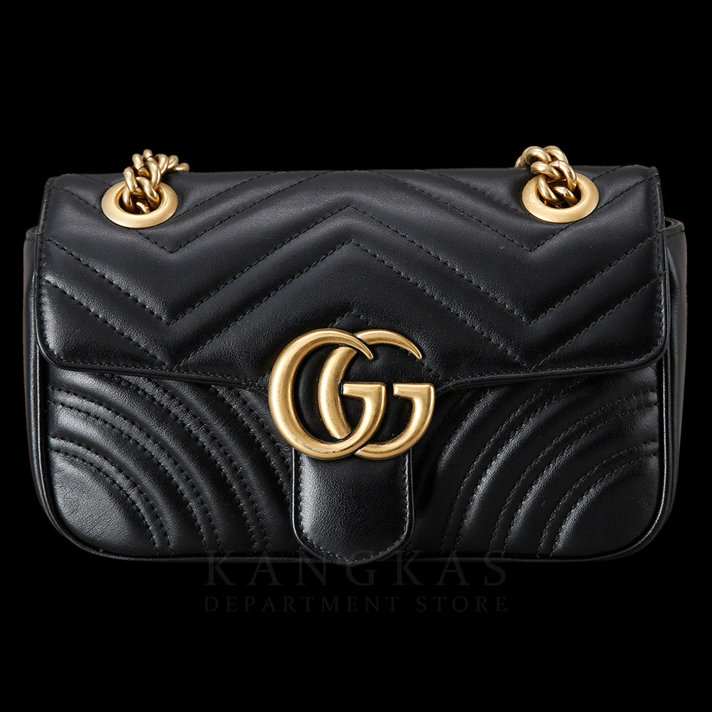 GUCCI(USED)구찌 446744 GG마몽 마틀라세 미니 숄더백