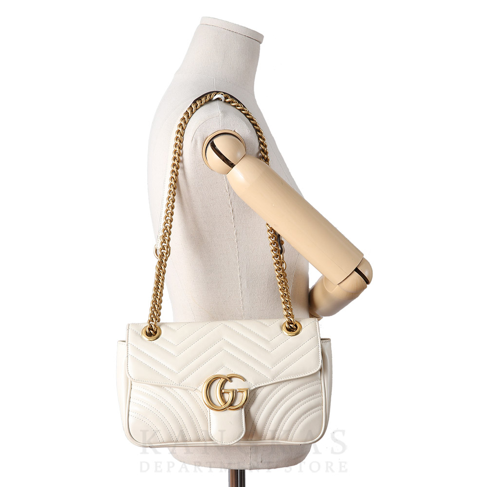 GUCCI(USED)구찌 443497 GG마몽 마틀라세 스몰 체인 백