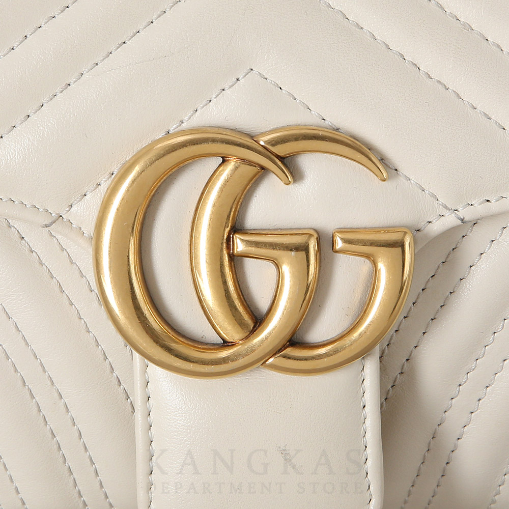 GUCCI(USED)구찌 443497 GG마몽 마틀라세 스몰 체인 백