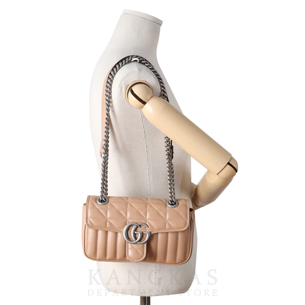 GUCCI(USED)구찌 446744 GG마몽 마틀라세 미니 체인백
