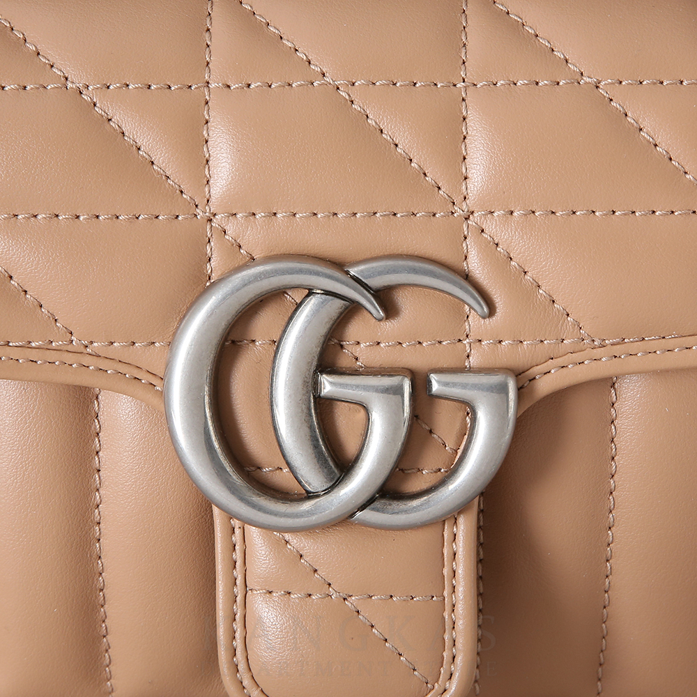GUCCI(USED)구찌 446744 GG마몽 마틀라세 미니 체인백