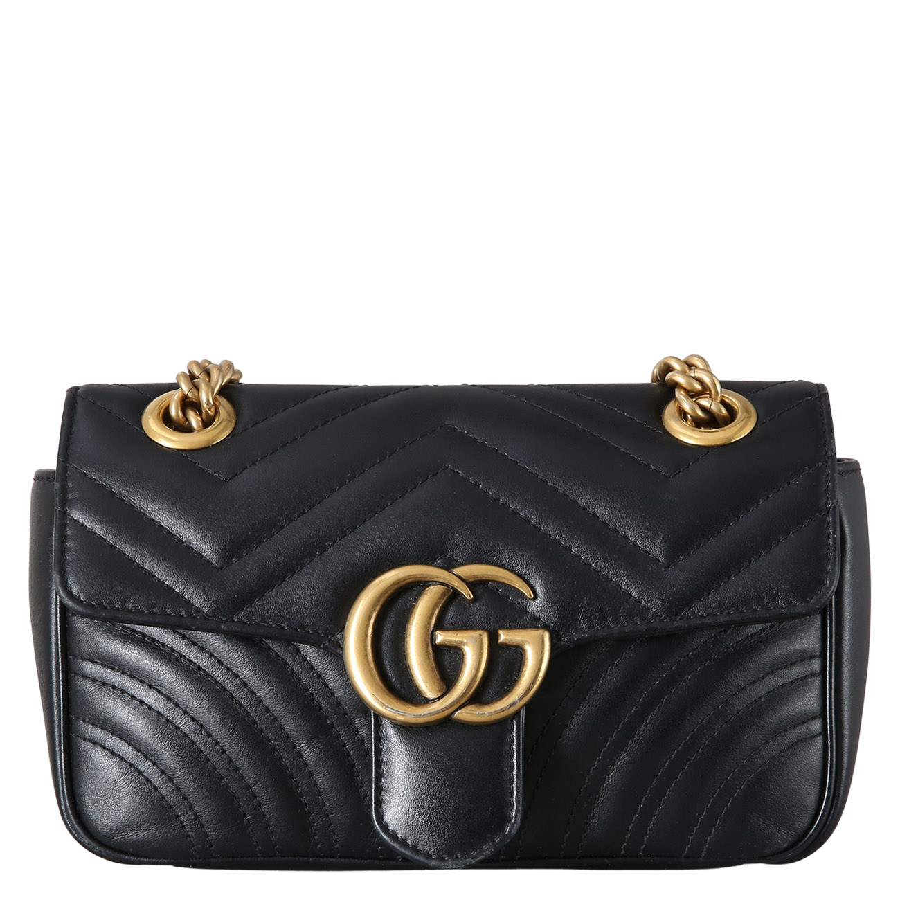 GUCCI(USED)구찌 446744 GG마몽 마틀라세 미니 체인백