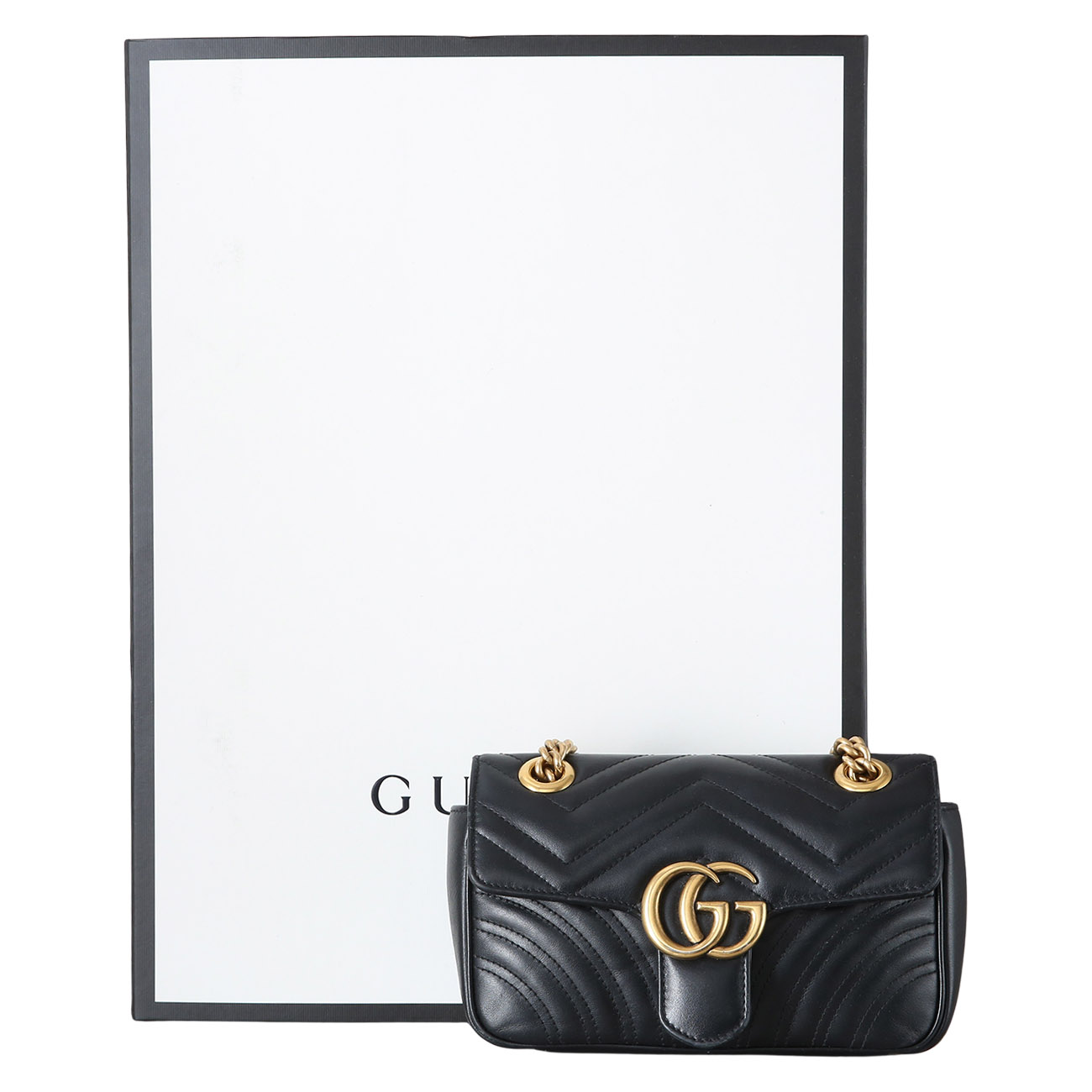 GUCCI(USED)구찌 446744 GG마몽 마틀라세 미니 체인백