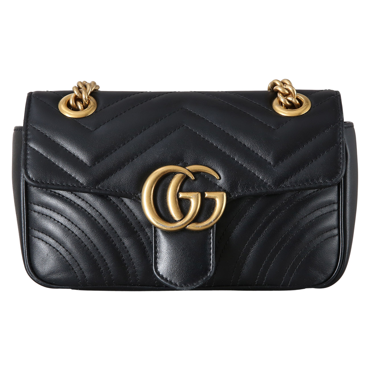 GUCCI(USED)구찌 446744 GG마몽 마틀라세 미니 체인백
