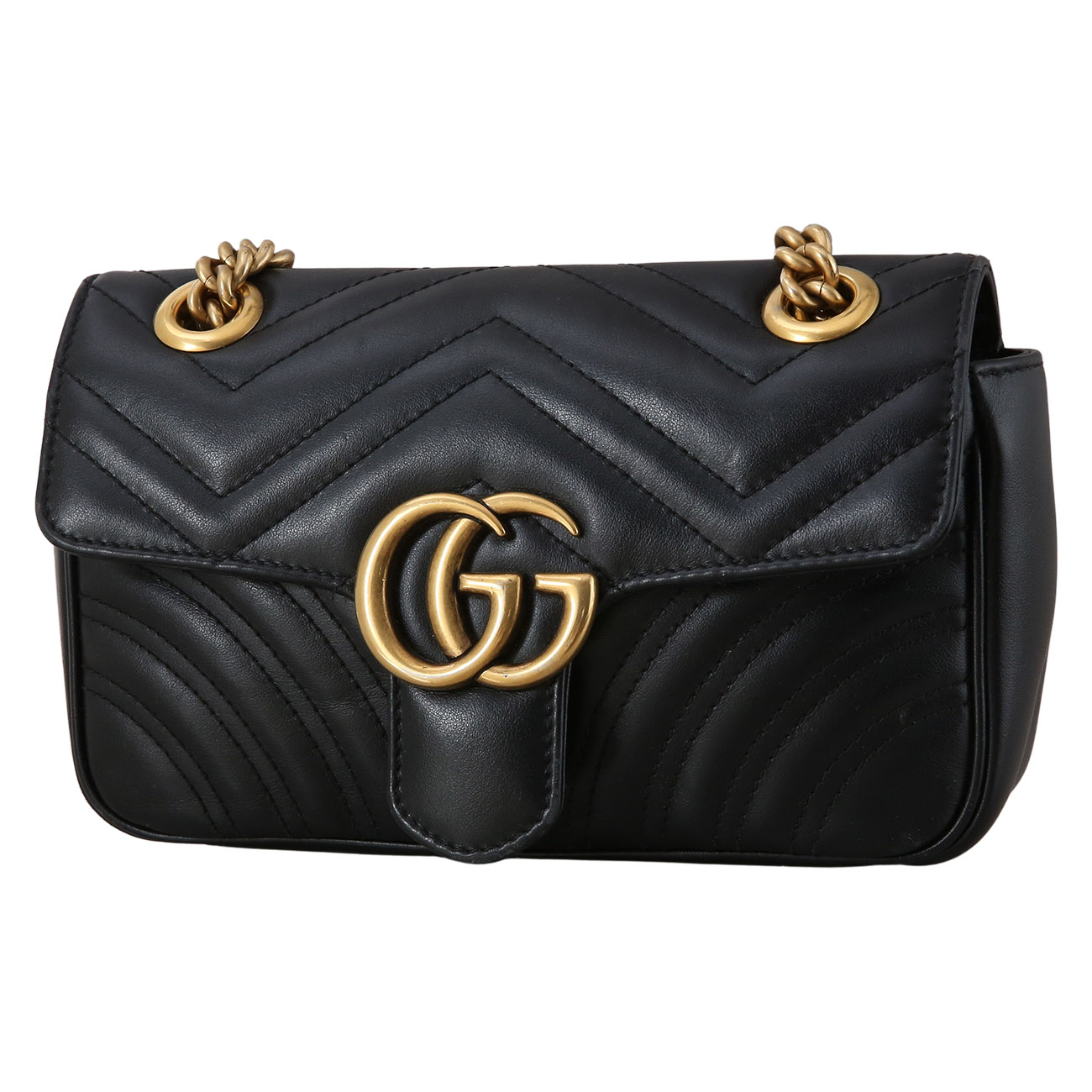 GUCCI(USED)구찌 446744 GG마몽 마틀라세 미니 체인백