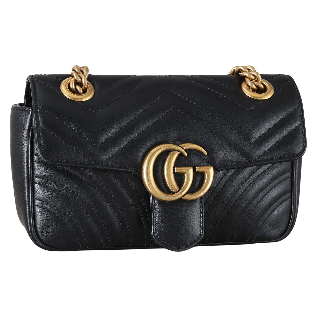 GUCCI(USED)구찌 446744 GG마몽 마틀라세 미니 체인백
