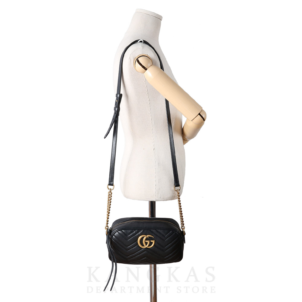 GUCCI(USED)구찌 447632 GG마몽 마틀라세 스몰 카메라백