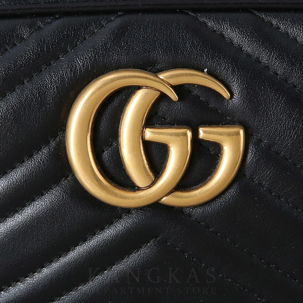 GUCCI(USED)구찌 447632 GG마몽 마틀라세 스몰 카메라백