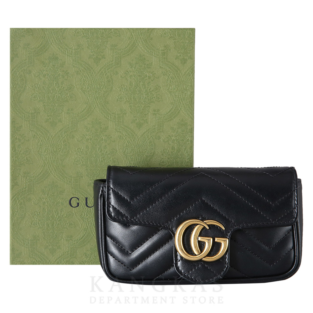 GUCCI(USED)구찌 476433 GG마몽 마틀라세 수퍼미니 체인백