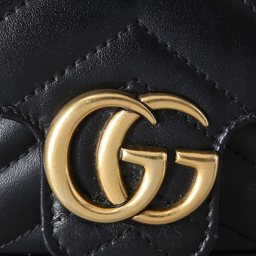 GUCCI(USED)구찌 476433 GG마몽 마틀라세 수퍼미니 체인백