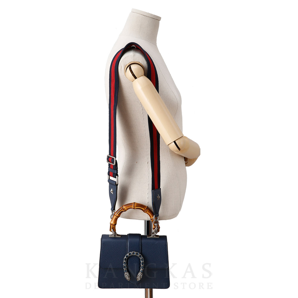 GUCCI(USED)구찌 523367 디오니소스 미니 뱀부 탑핸들