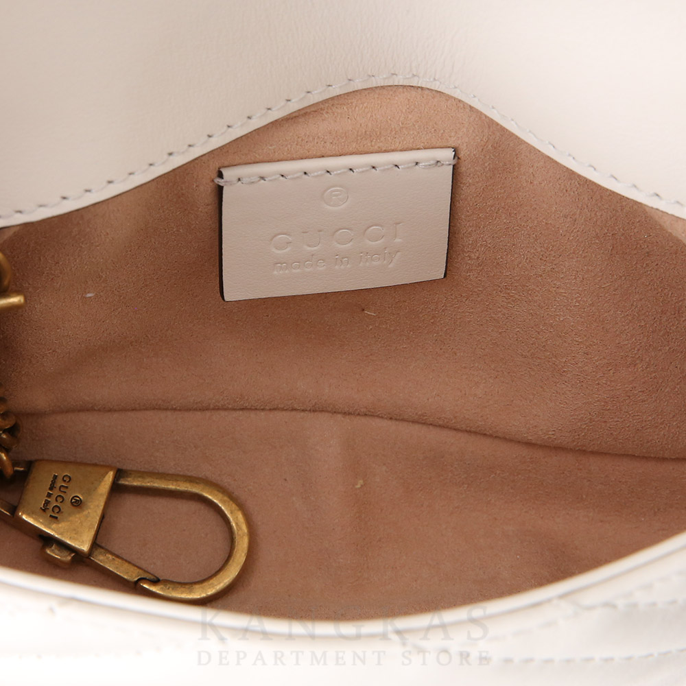 GUCCI(USED)구찌 476433 GG마몽 마틀라세 수퍼미니 체인백