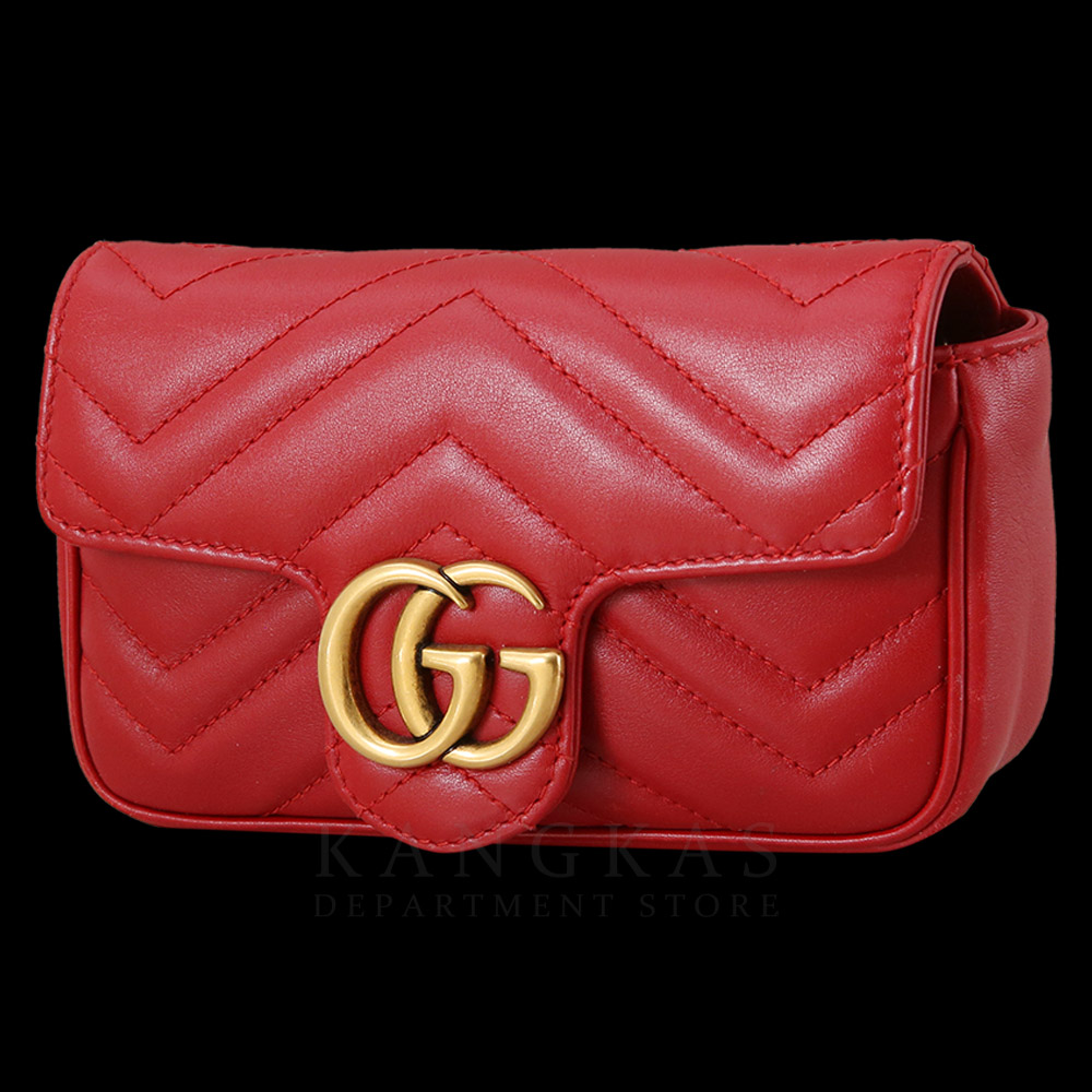 GUCCI(USED)구찌 476433 GG마몽 마틀라세 수퍼미니 체인백