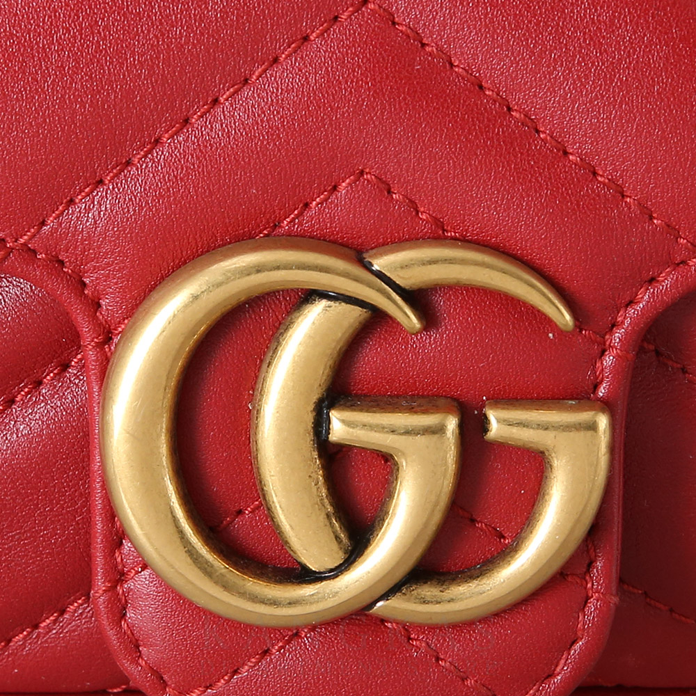 GUCCI(USED)구찌 476433 GG마몽 마틀라세 수퍼미니 체인백