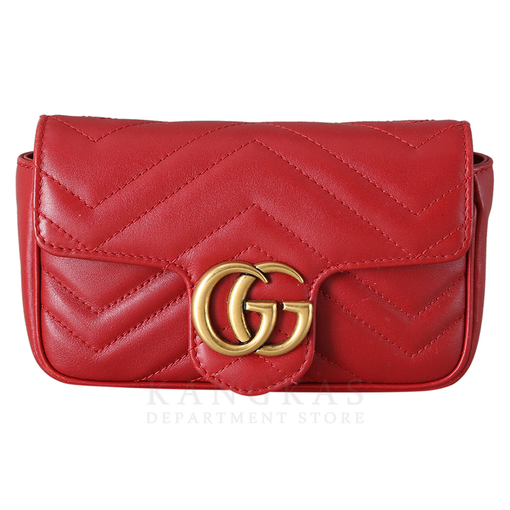 GUCCI(USED)구찌 476433 GG마몽 마틀라세 수퍼미니 체인백