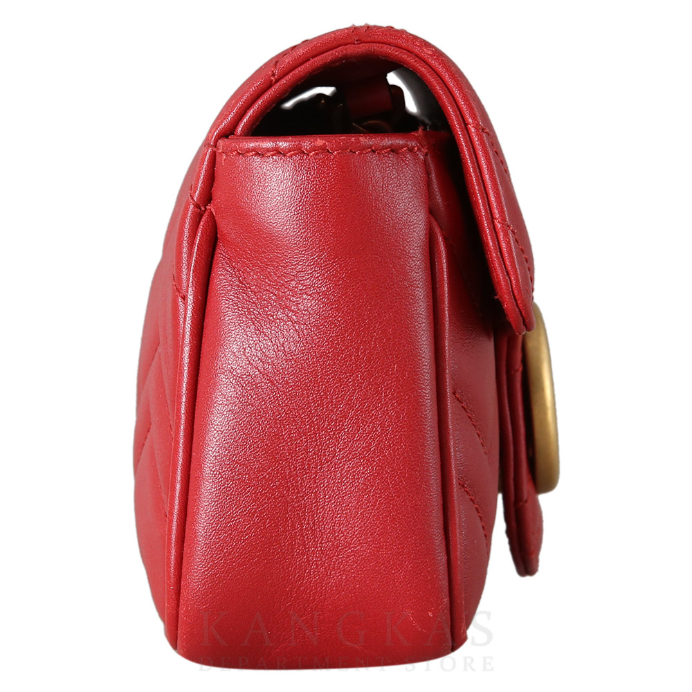 GUCCI(USED)구찌 476433 GG마몽 마틀라세 수퍼미니 체인백