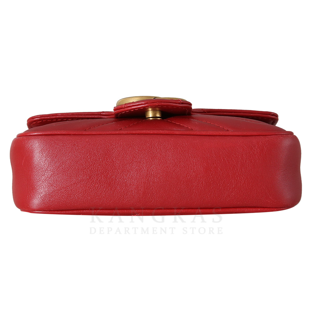 GUCCI(USED)구찌 476433 GG마몽 마틀라세 수퍼미니 체인백
