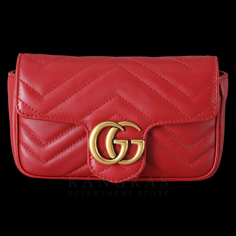GUCCI(USED)구찌 476433 GG마몽 마틀라세 수퍼미니 체인백