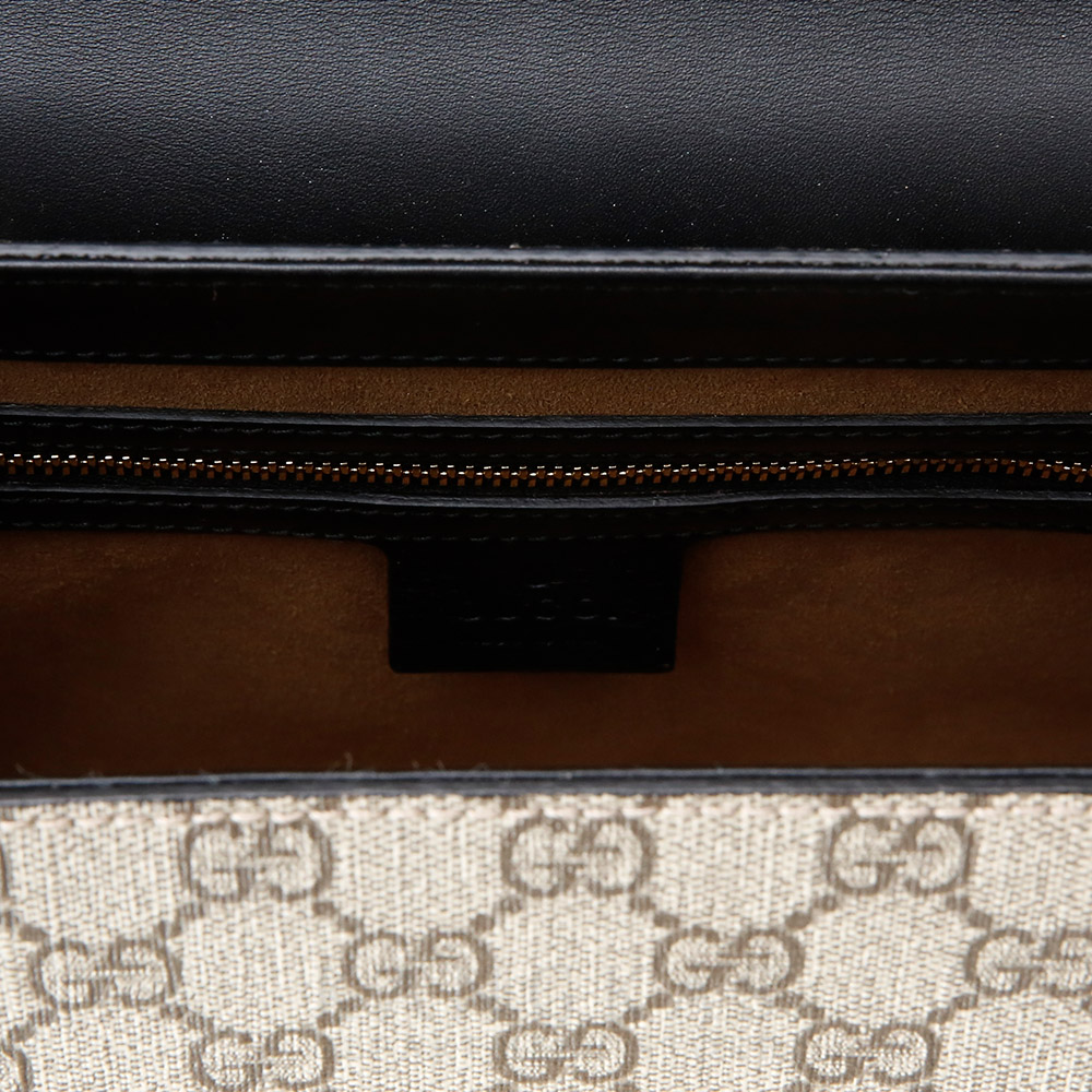 GUCCI(USED)구찌 453188 패드락 GG 탑 핸들백