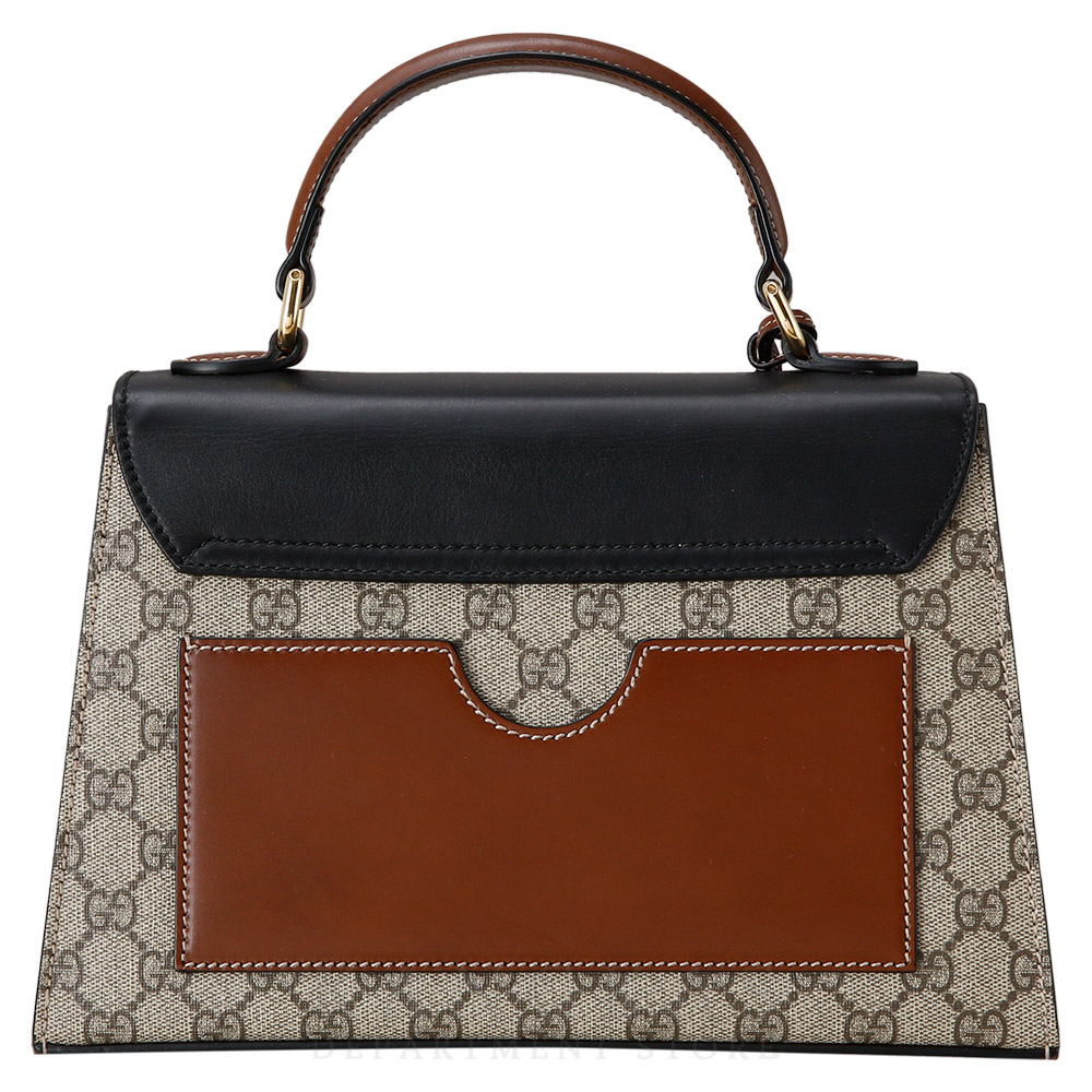 GUCCI(USED)구찌 453188 패드락 GG 탑 핸들백