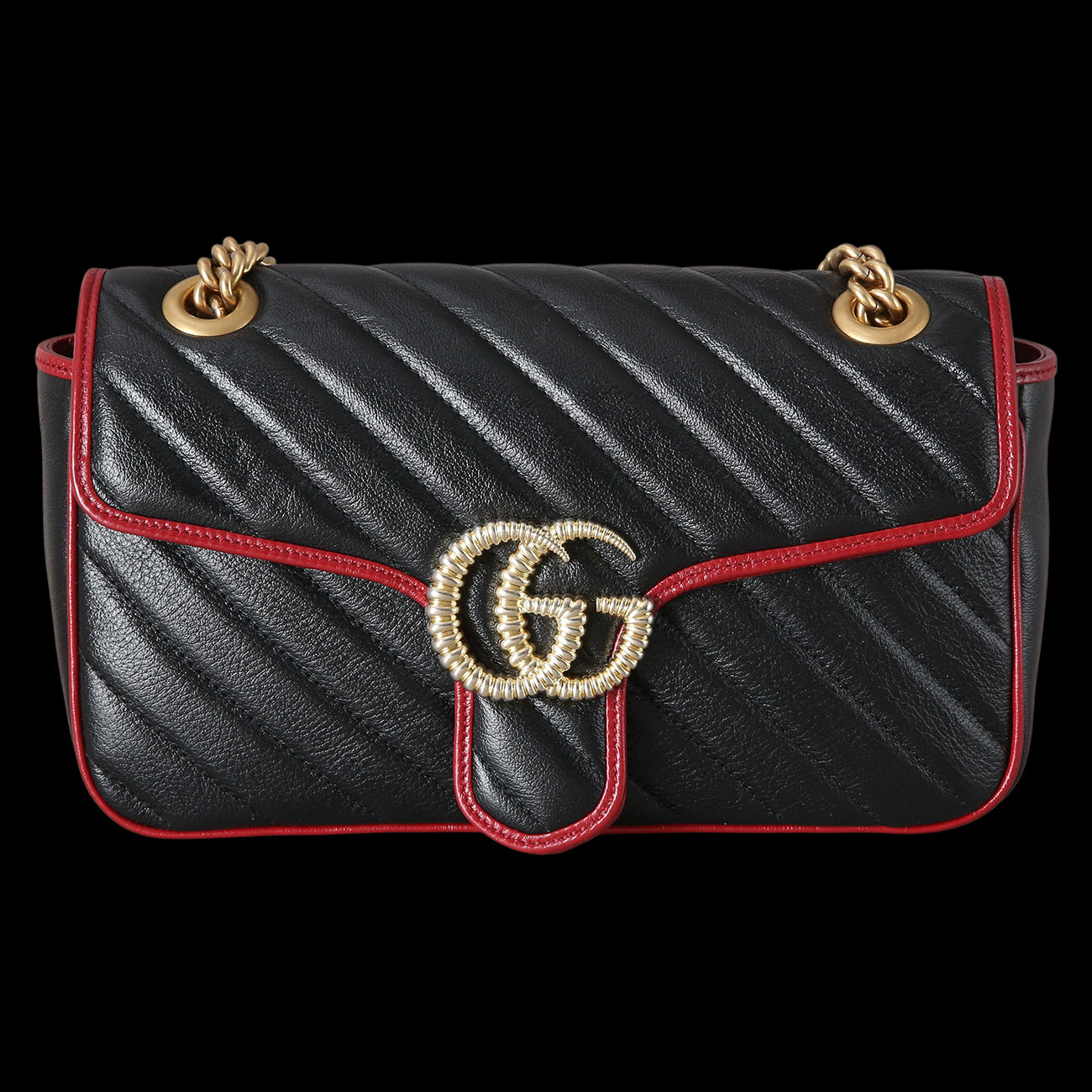 GUCCI(USED)구찌 443497 GG마몽 마틀라세 체인 백