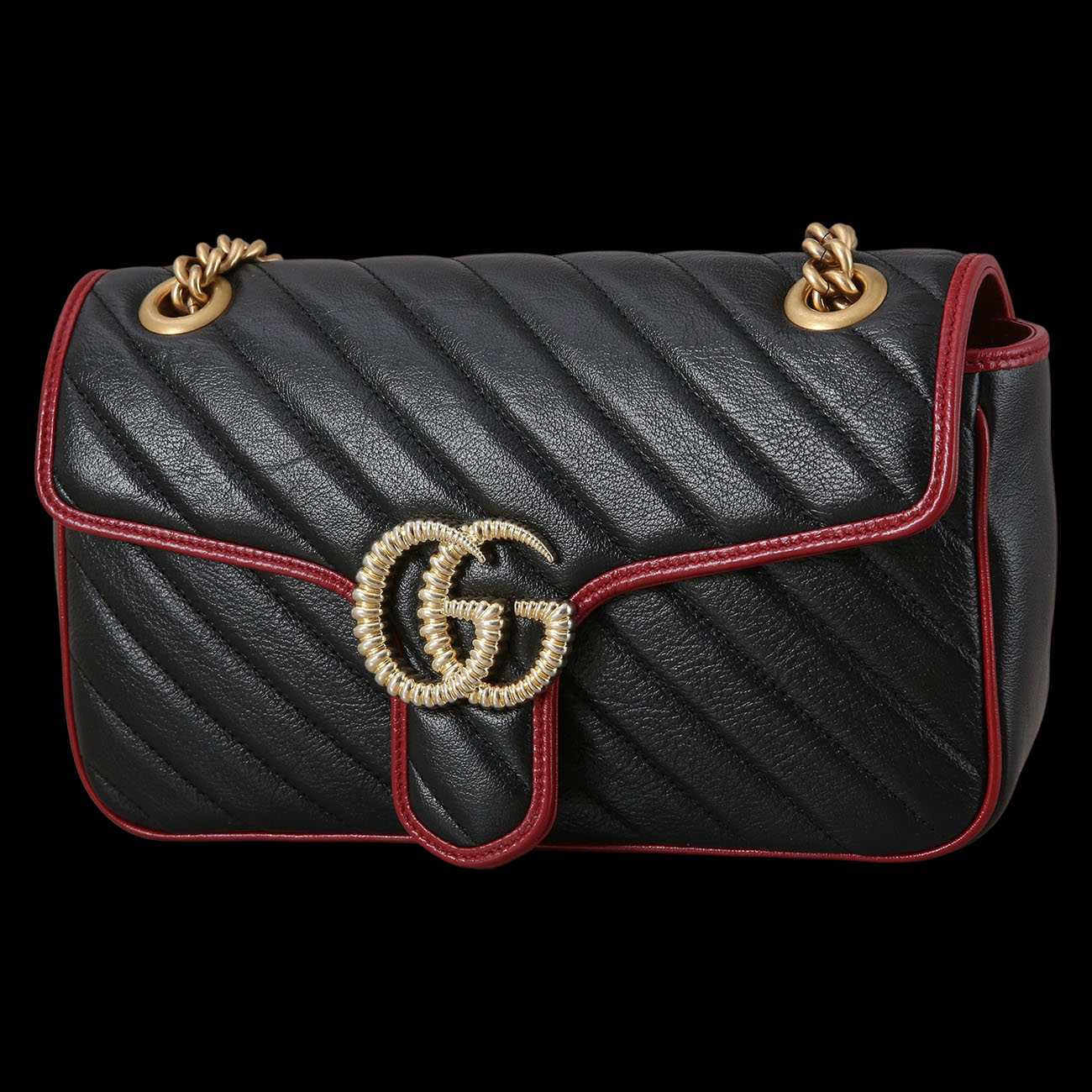 GUCCI(USED)구찌 443497 GG마몽 마틀라세 체인 백