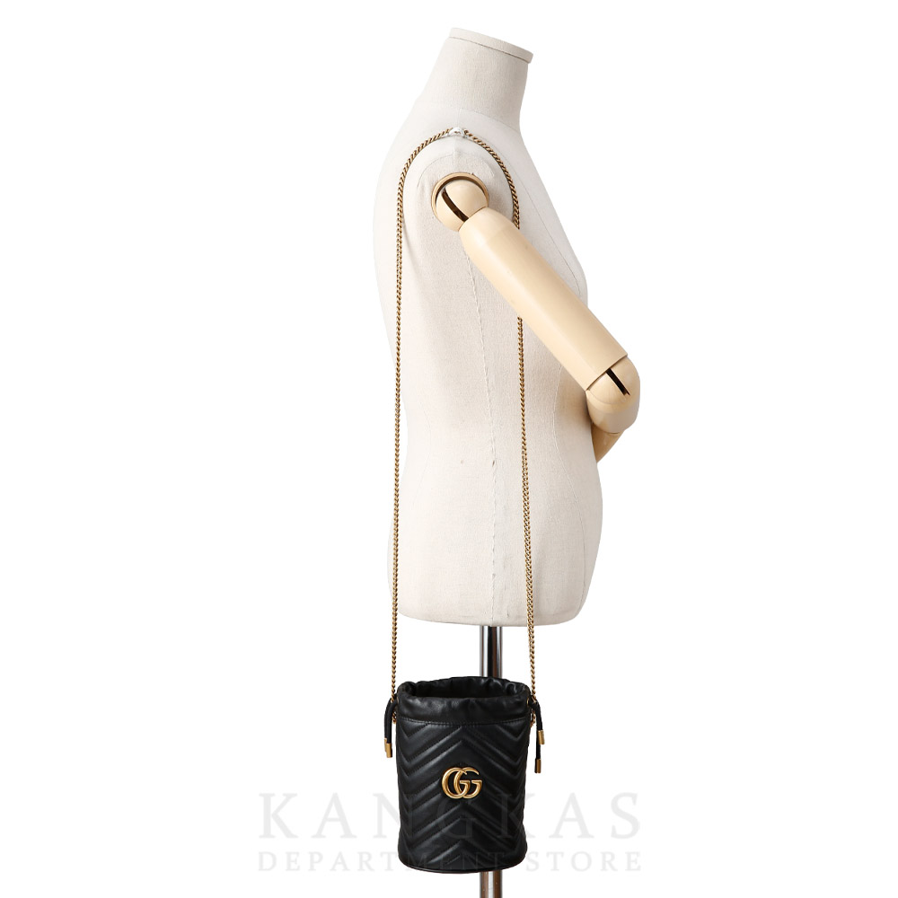 GUCCI(USED)구찌 575163 GG마몽 미니 버킷백