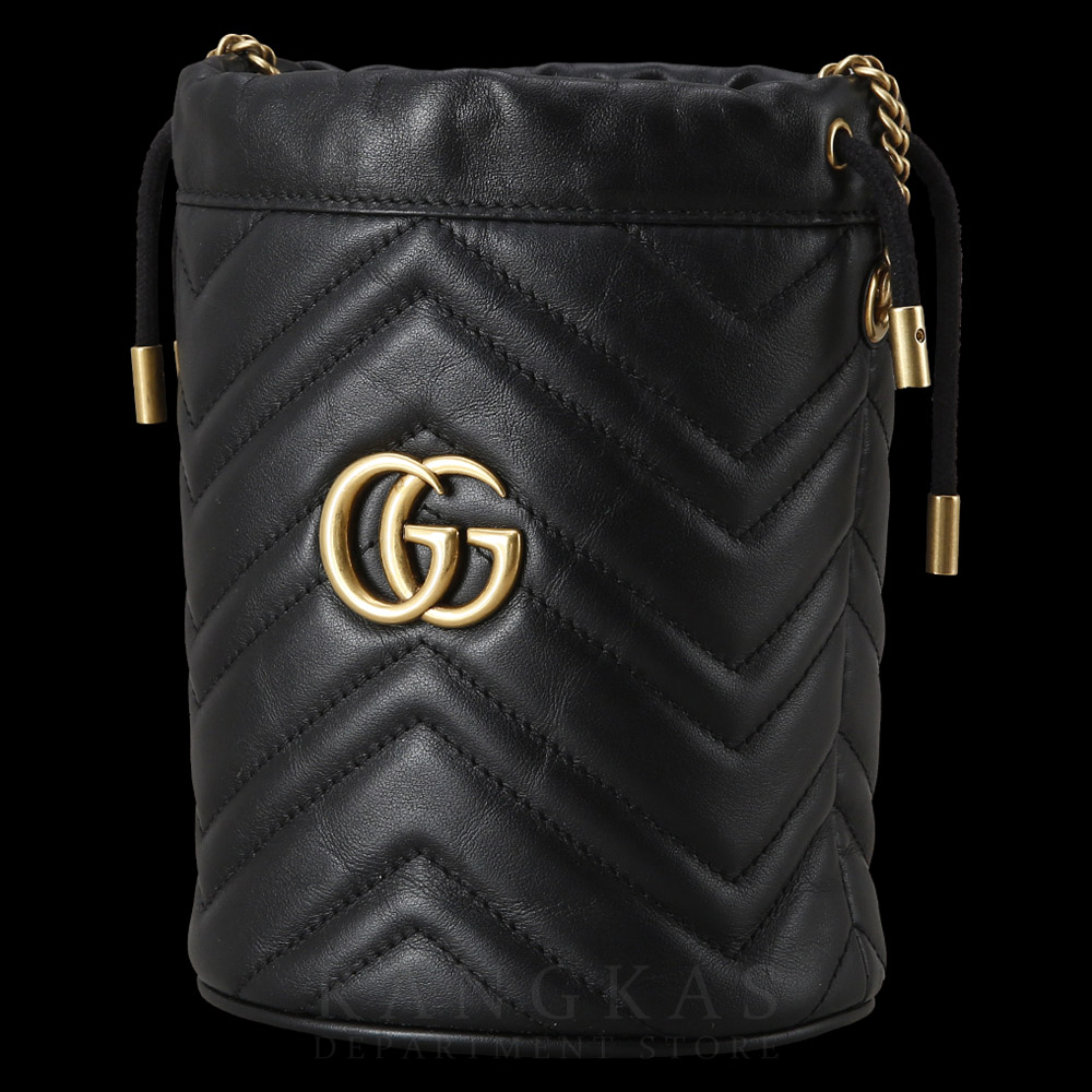 GUCCI(USED)구찌 575163 GG마몽 미니 버킷백