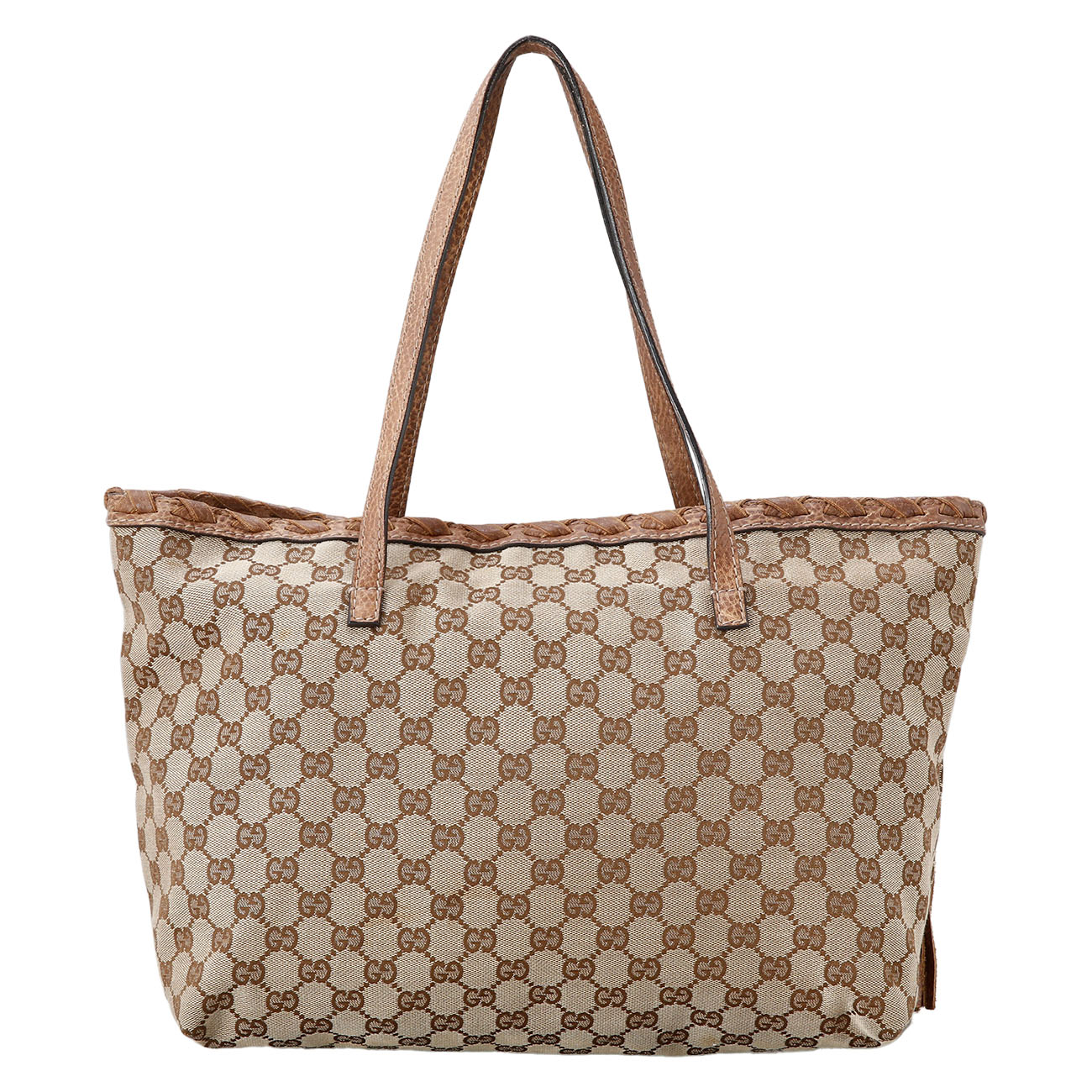 GUCCI(USED)구찌 218780 뱀부 테슬 숄더백